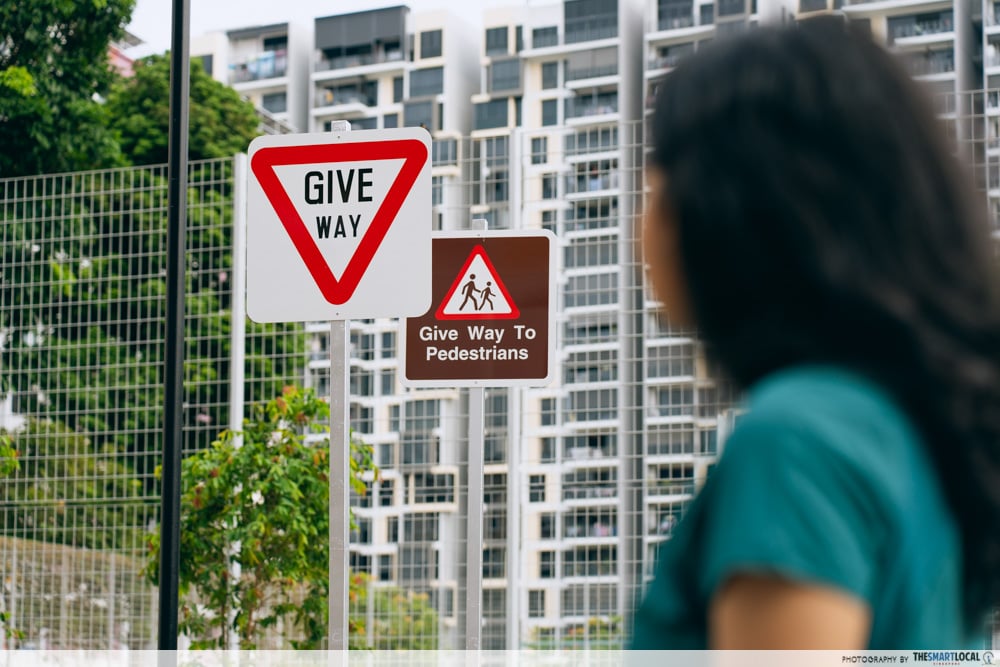 CCK mini road safety park - traffic signs