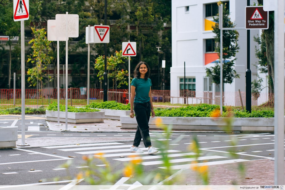 CCK mini road safety park - zebra crossing