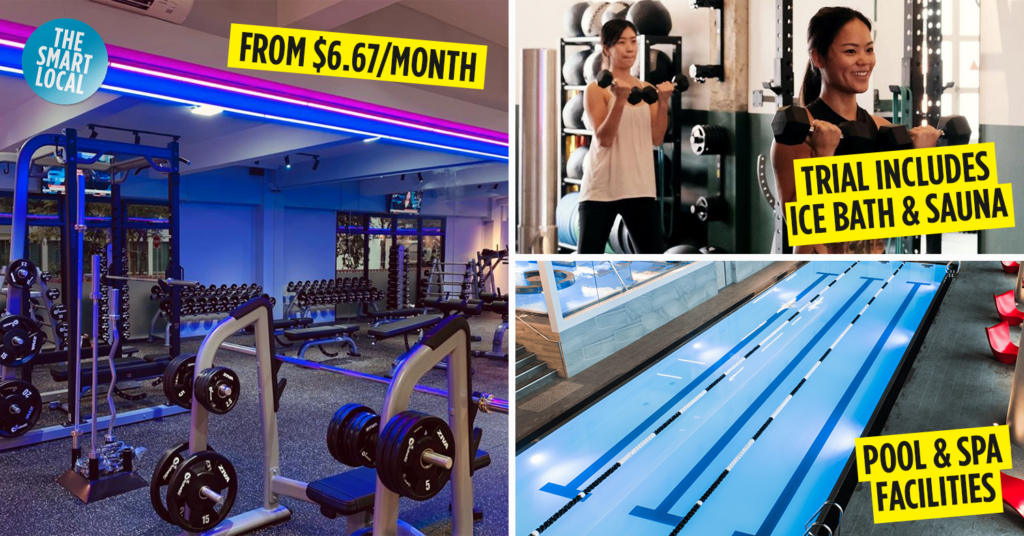 best affordable gyms singapore - COVER IMAGE