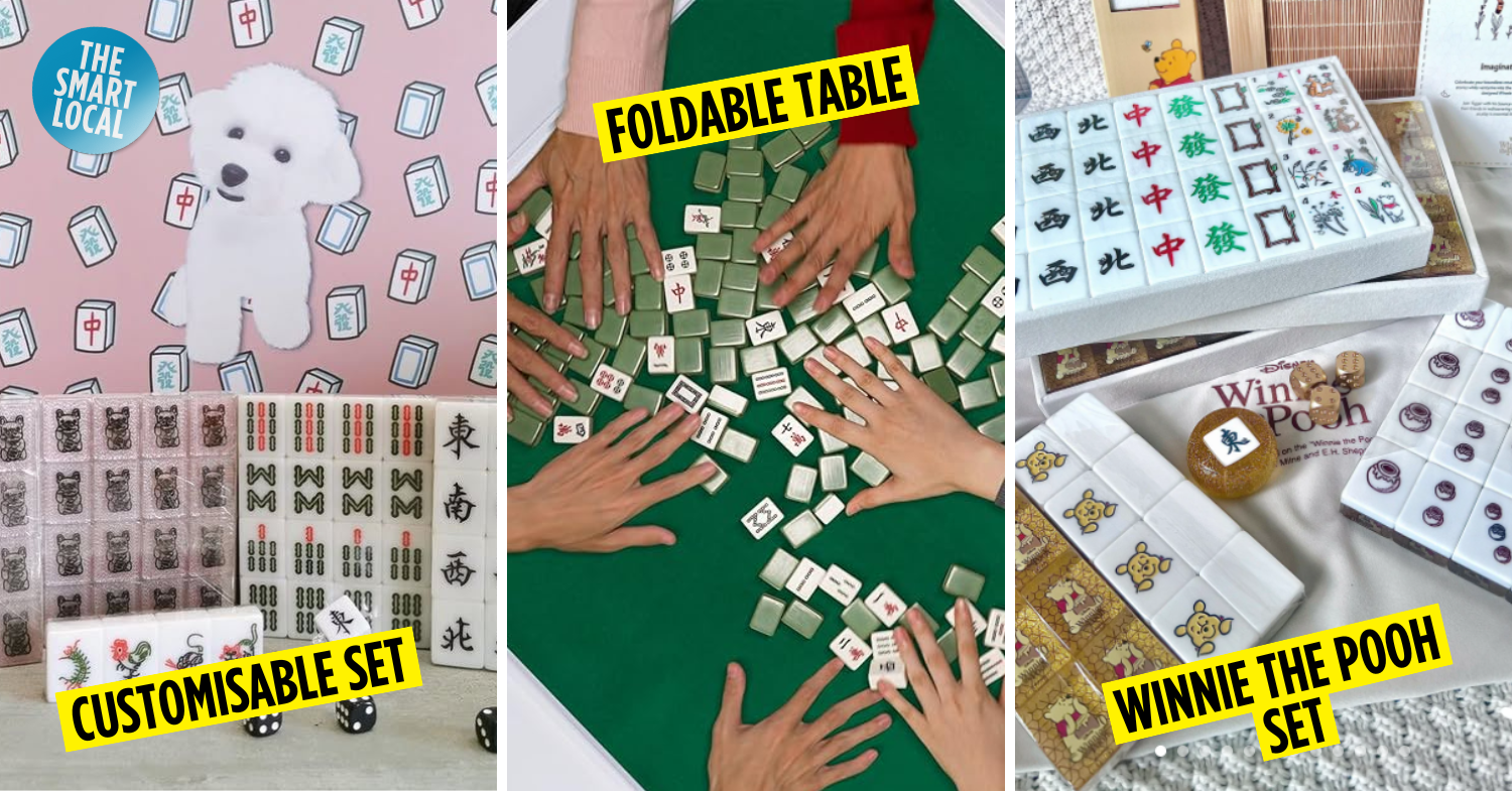 14 Best Mahjong Sets & Tables So You Can Get Man Tai & Huat During CNY 2025