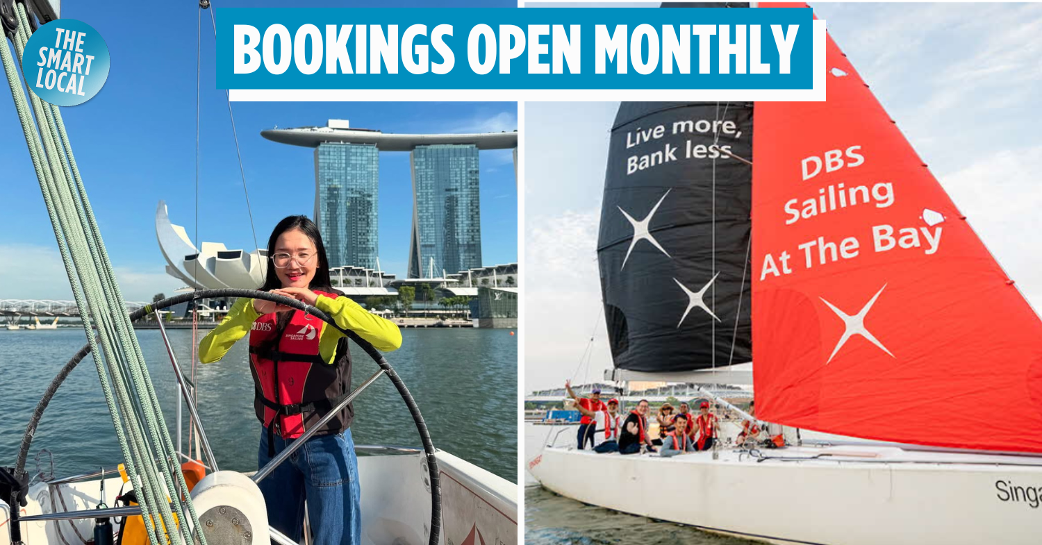 There’s A Free Sailing Experience At Marina Bay Open To The Public With Limited Slots Every Month