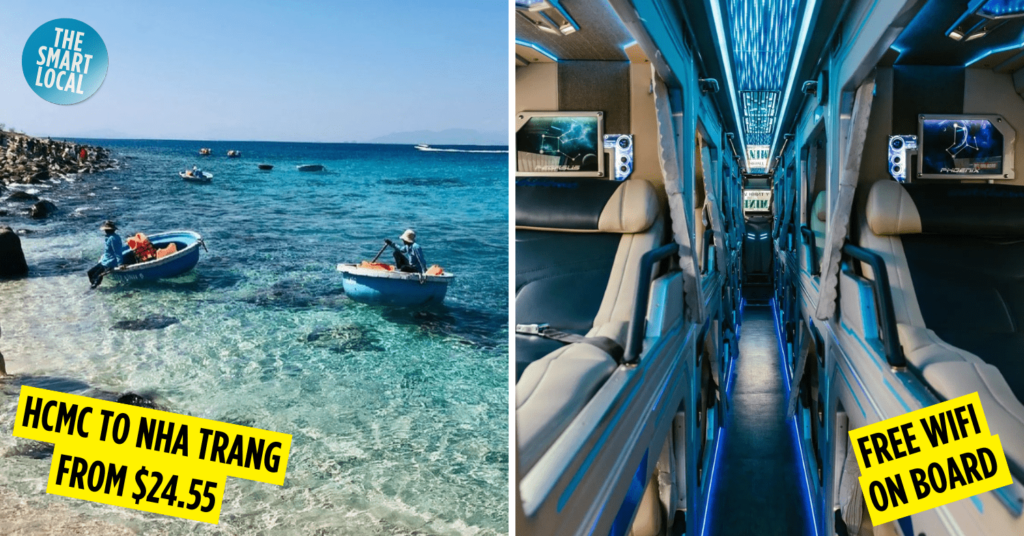 VIP Cabin Bus in Vietnam from Ho Chi Minh to Nha Trang